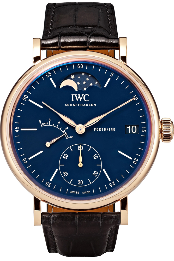 IWC Portofino Watches Mens Blue Manual Winding IW516407 Watch
