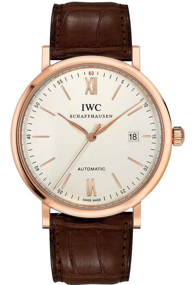 IWC Portofino Watches Mens Silver Self winding Automatic IW356504 Watch