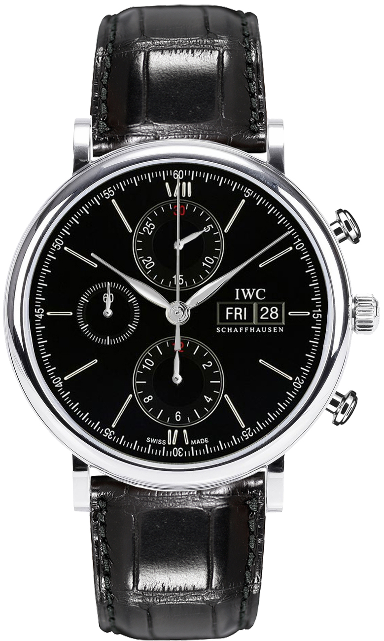 IWC Portofino Watches Mens Black Self winding Automatic IW391008 Watch