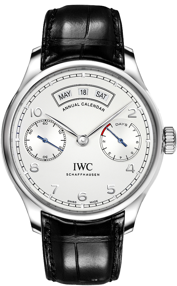 IWC Portugieser Watches Mens Silver Self winding Automatic IW503501 Watch