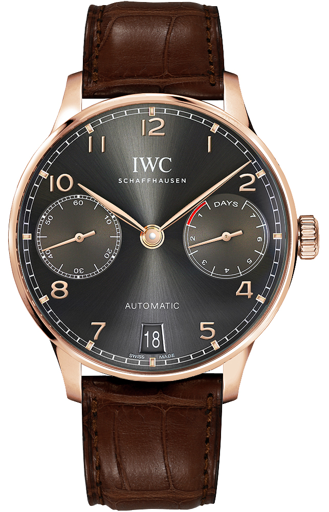 IWC Portugieser Watches  Ardoise Grey Self winding Automatic IW500702 Watch