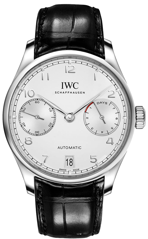 IWC Portugieser Watches Mens Silver Self winding Automatic IW500712 Watch