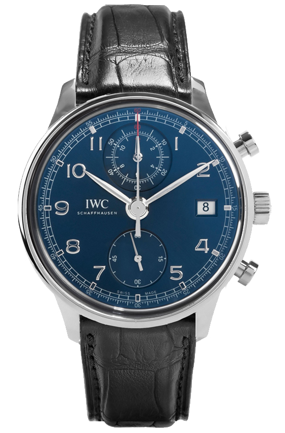 IWC Portugieser Watches Mens Blue Self winding Automatic IW390406 Watch