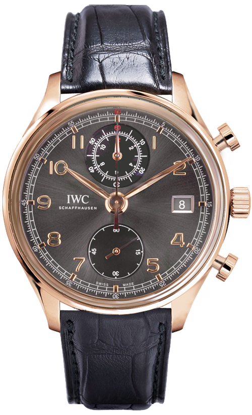 IWC Portugieser Watches Mens Grey Self winding Automatic IW390405 Watch