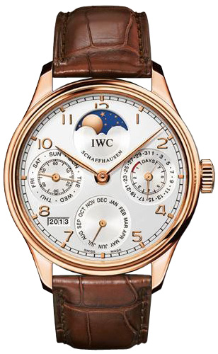IWC Portugieser Watches Mens Silver Self winding Automatic IW502306 Watch