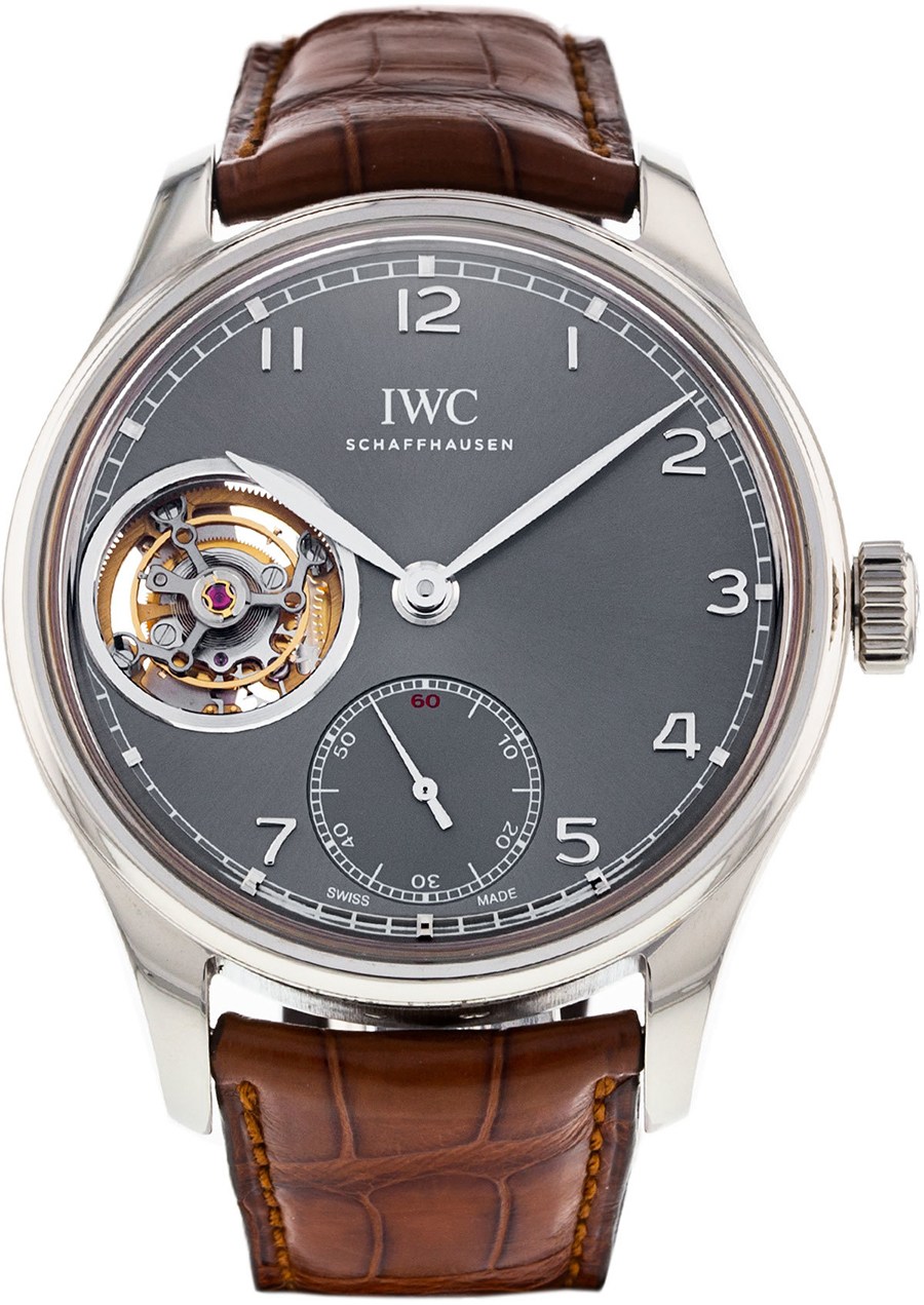 IWC Portugieser Watches Mens Grey Manual Winding IW546301 Watch