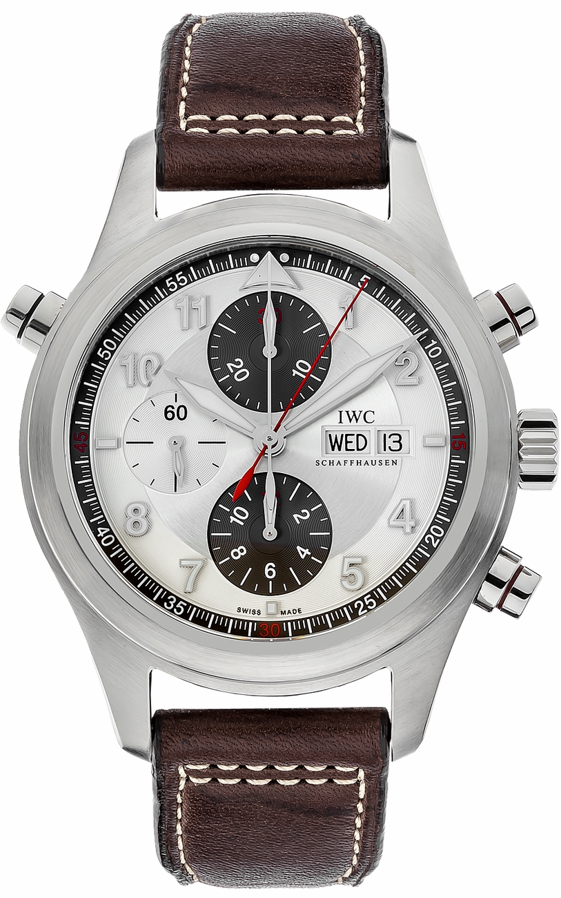 IWC Pilots Watches Mens Silver Self winding Automatic IW371806 Watch