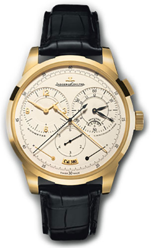Jaeger LeCoultre Duometre Watches Mens Silver Manual Winding Q6011420 Watch