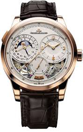 Jaeger LeCoultre Duometre Watches Mens White Self winding Automatic Q6042420 Watch