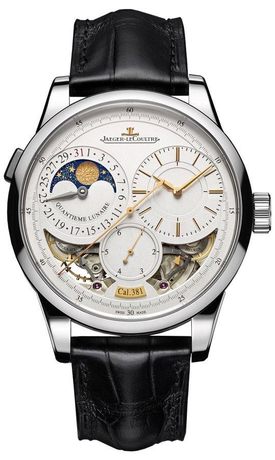 Jaeger LeCoultre Duometre Watches Mens Silver Manual Winding Q6043420 Watch