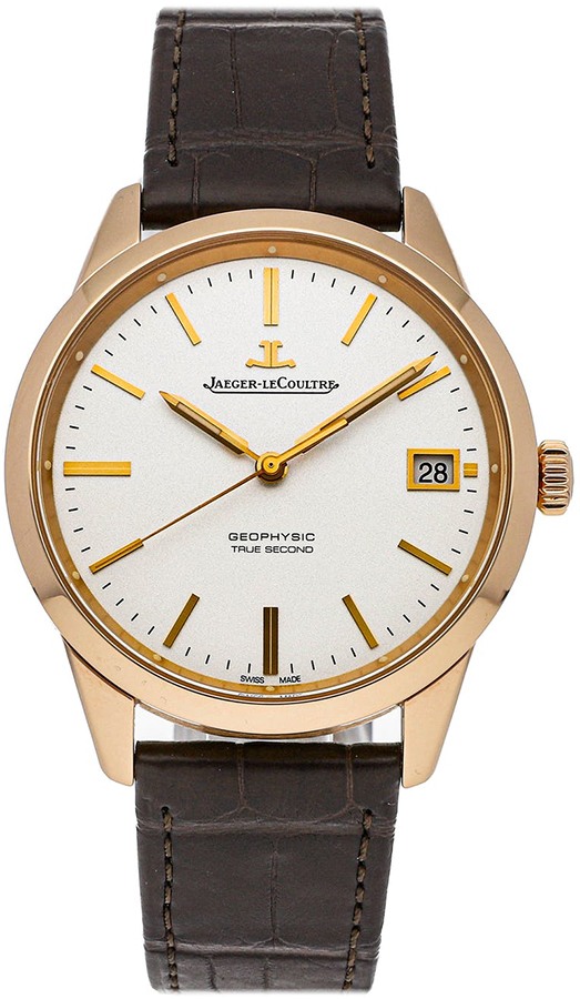 Jaeger LeCoultre Geophysic Watches Mens Silver Self winding Automatic Q8012520 Watch
