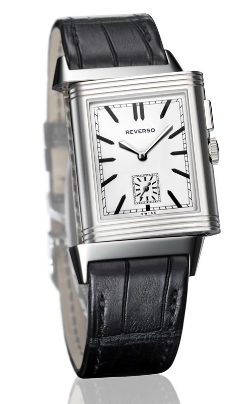 Jaeger LeCoultre Reverso Watches Mens Silver Manual Winding Q3788570 Watch