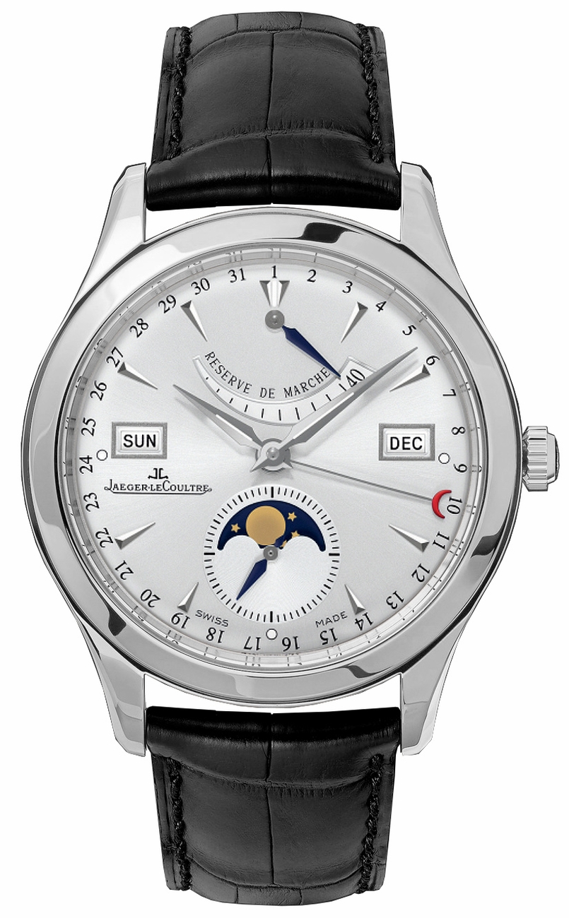Jaeger LeCoultre Master Watches Mens Silver Self winding Automatic Q1558420 Watch