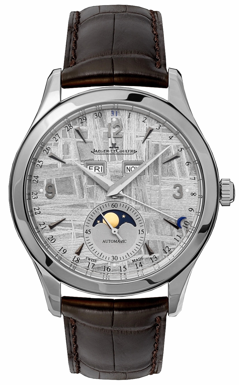 Jaeger LeCoultre Master Watches Mens Meteorite Grey Self winding Automatic Q1558421 Watch