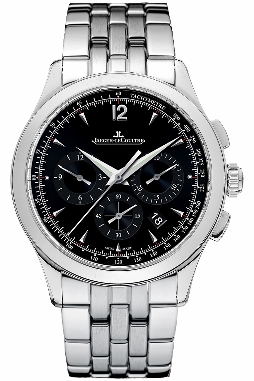 Jaeger LeCoultre Master Watches Mens Black Self winding Automatic Q1538171 Watch