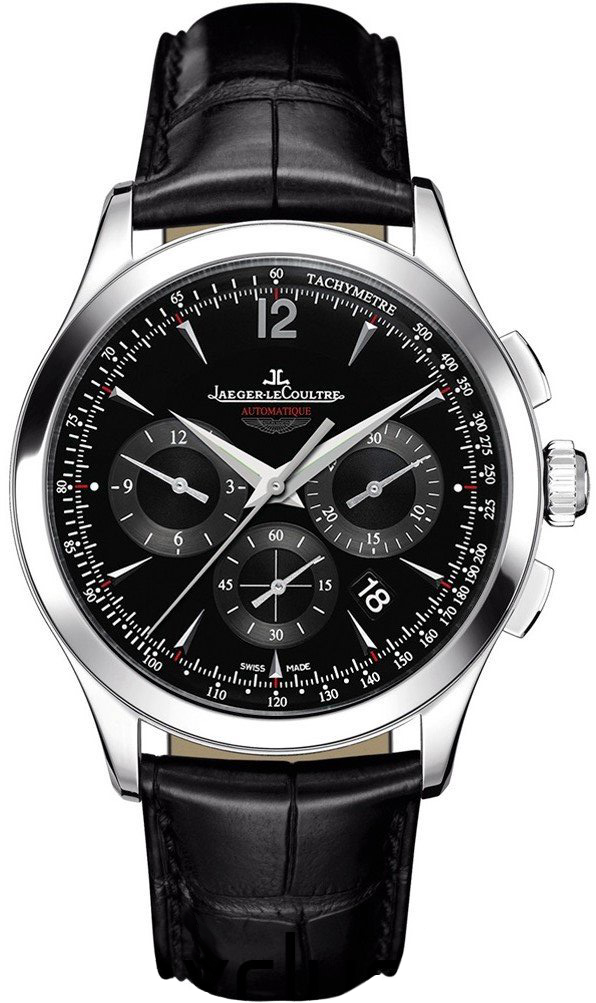 Jaeger LeCoultre Master Watches Mens Black Self winding Automatic Q153847N Watch