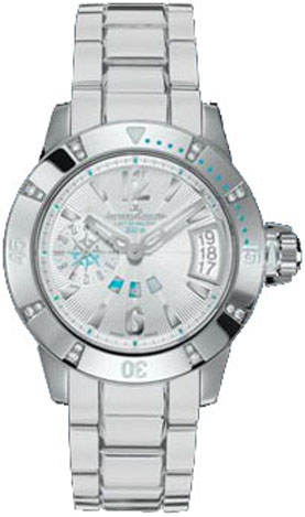 Jaeger LeCoultre Master Extreme Watches Ladies Guilloche Silver Self winding Automatic Q1898720 Watch