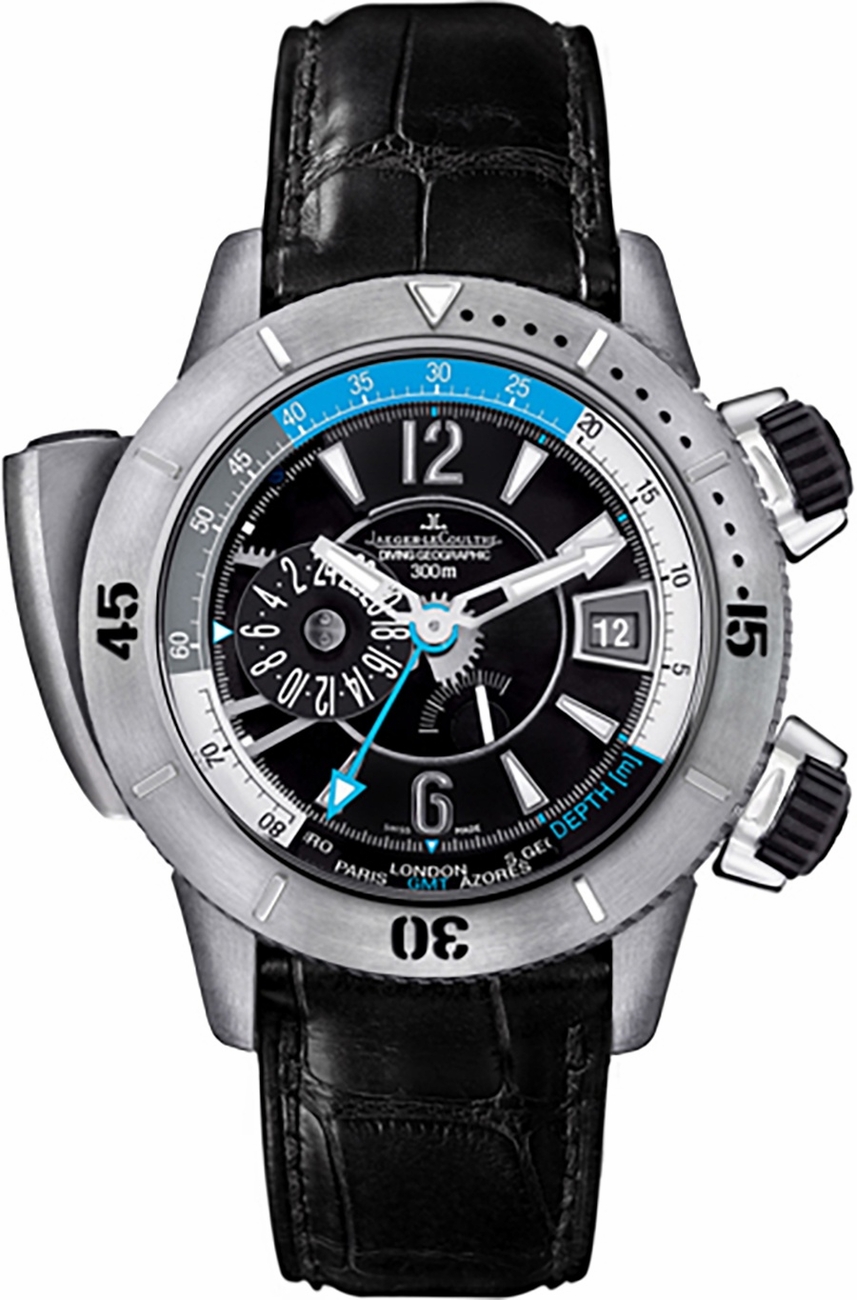 Jaeger LeCoultre Master Extreme Watches Mens Black Battery Operated Quartz Q185T470 Watch