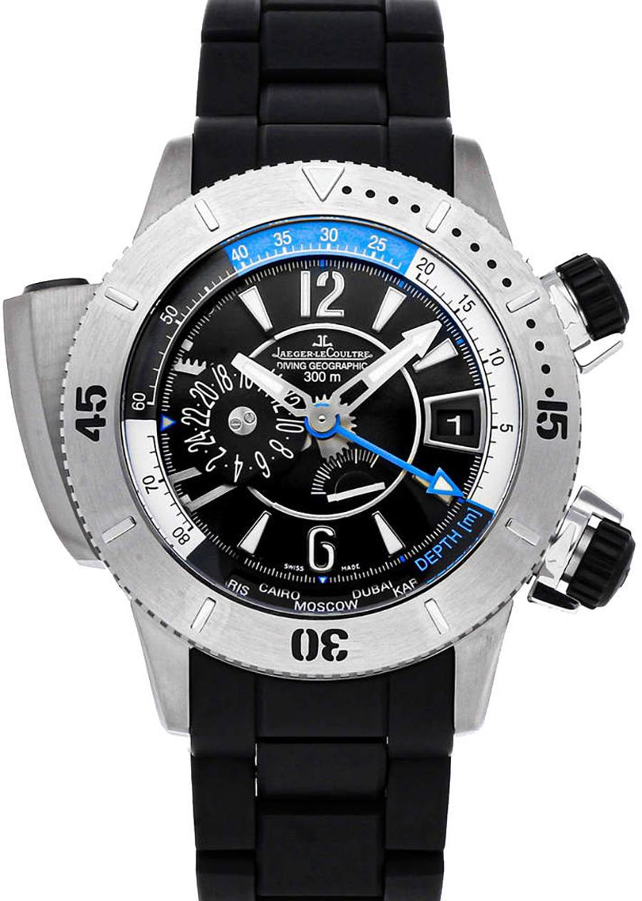 Jaeger LeCoultre Master Extreme Watches Mens Black Self winding Automatic Q185T770 Watch
