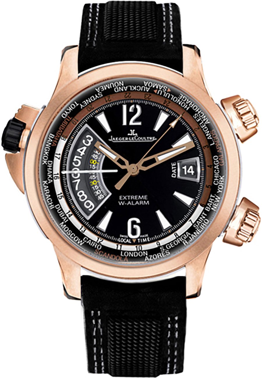 Jaeger LeCoultre Master Extreme Watches Mens Black Self winding Automatic Q1772470 Watch