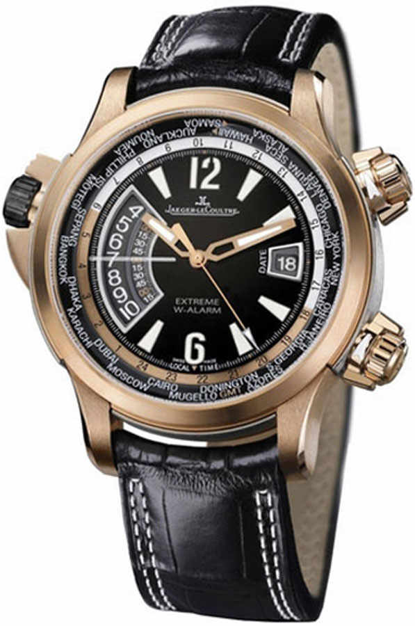 Jaeger LeCoultre Master Extreme Watches Mens Black Self winding Automatic Q177244V Watch