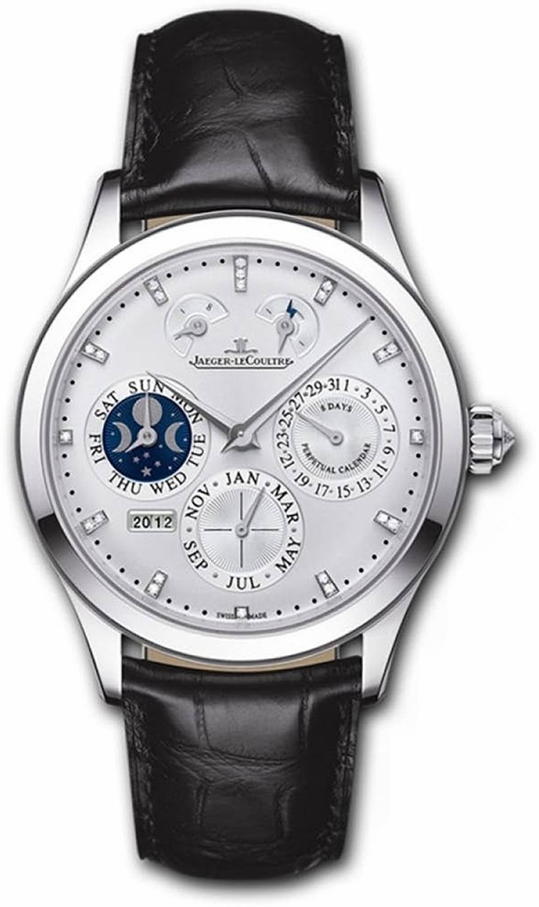 Jaeger LeCoultre Master Watches Mens Silver Manual Winding Q1613401 Watch