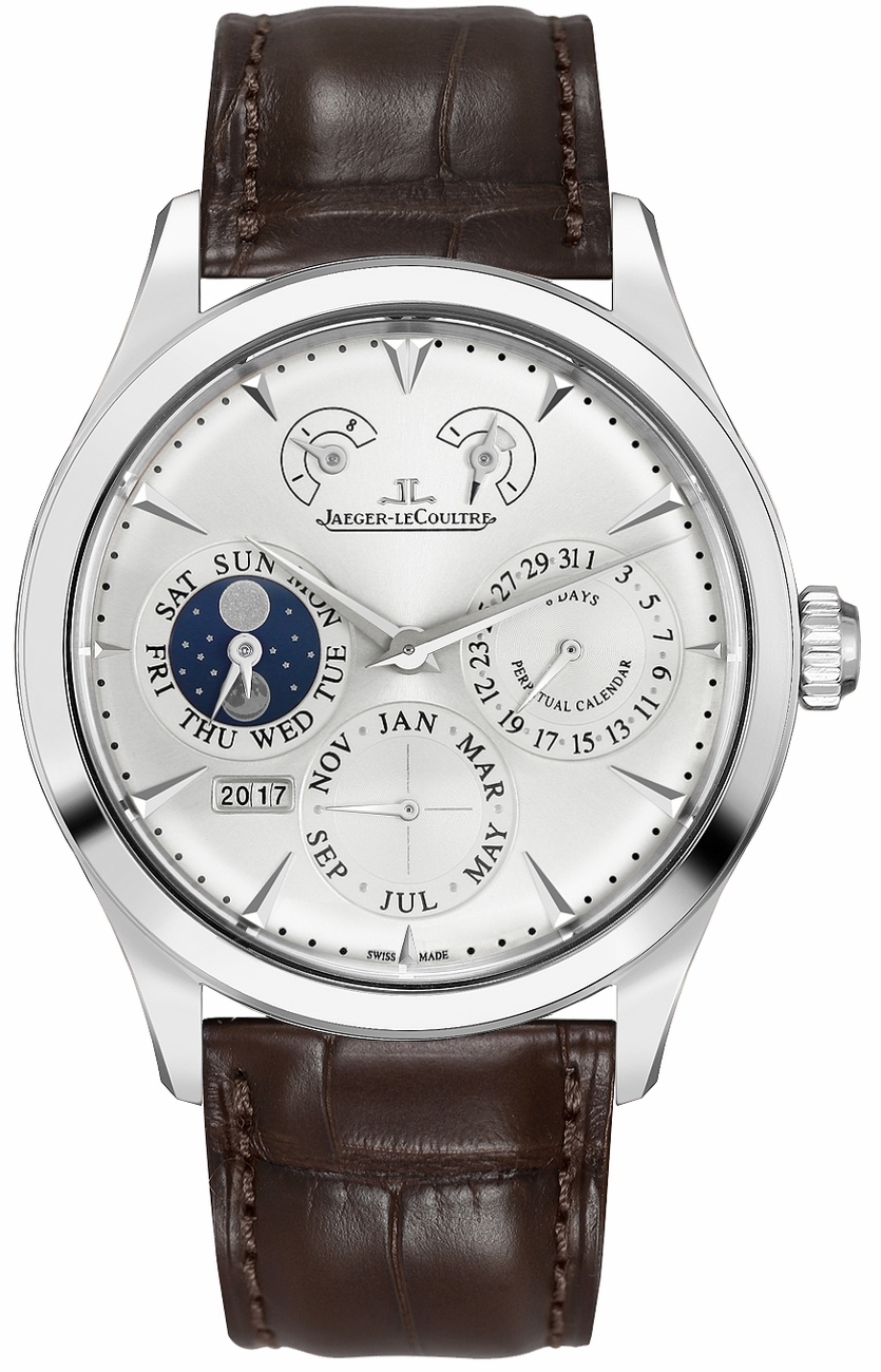 Jaeger LeCoultre Master Watches Mens Silver Self winding Automatic Q1618420 Watch
