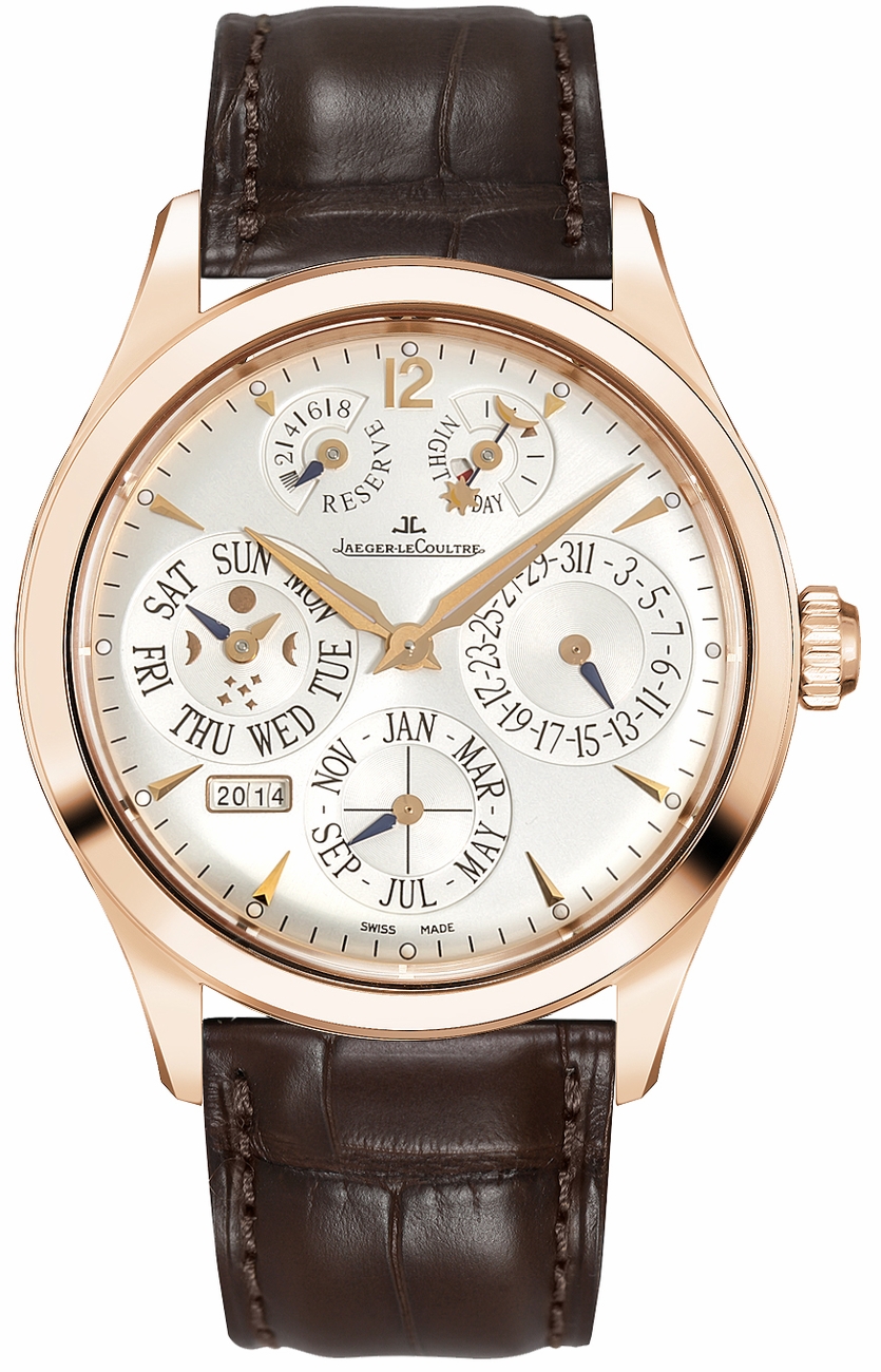 Jaeger LeCoultre Master Watches Mens Silver Self winding Automatic Q161242A Watch