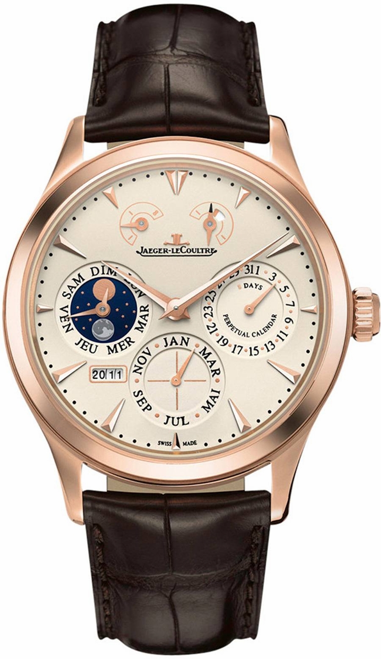 Jaeger LeCoultre Master Watches Mens Ivory Self winding Automatic Q161242F Watch