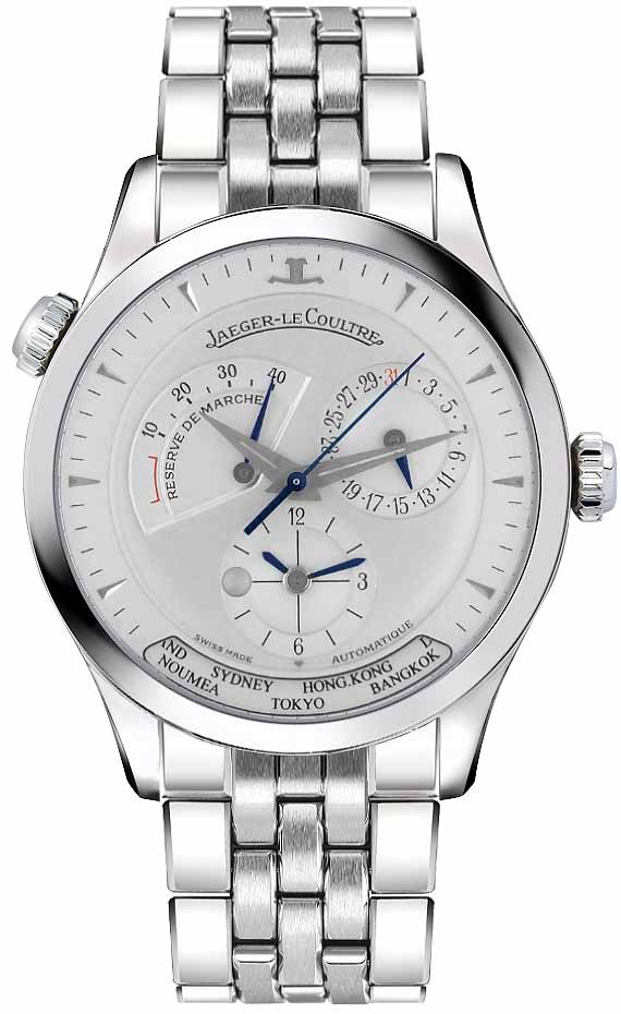 Jaeger LeCoultre Master Watches Mens Silver Self winding Automatic Q1428120 Watch