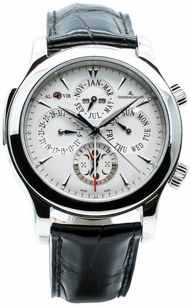 Jaeger LeCoultre Master Watches Mens Silver Self winding Automatic Q163842A Watch