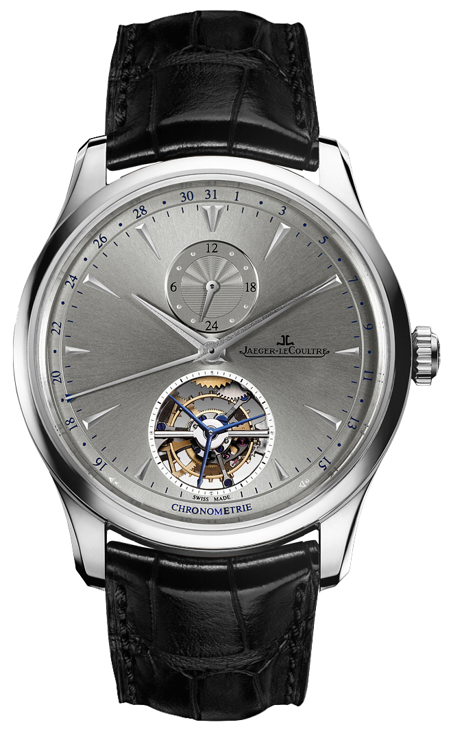 Jaeger LeCoultre Master Watches Mens Grey Self winding Automatic Q1666520 Watch