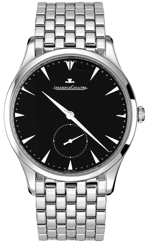 Jaeger LeCoultre Master Watches Mens Black Manual Winding Q1358170 Watch
