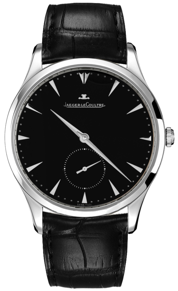 Jaeger LeCoultre Master Watches Mens Black Manual Winding Q1358470 Watch