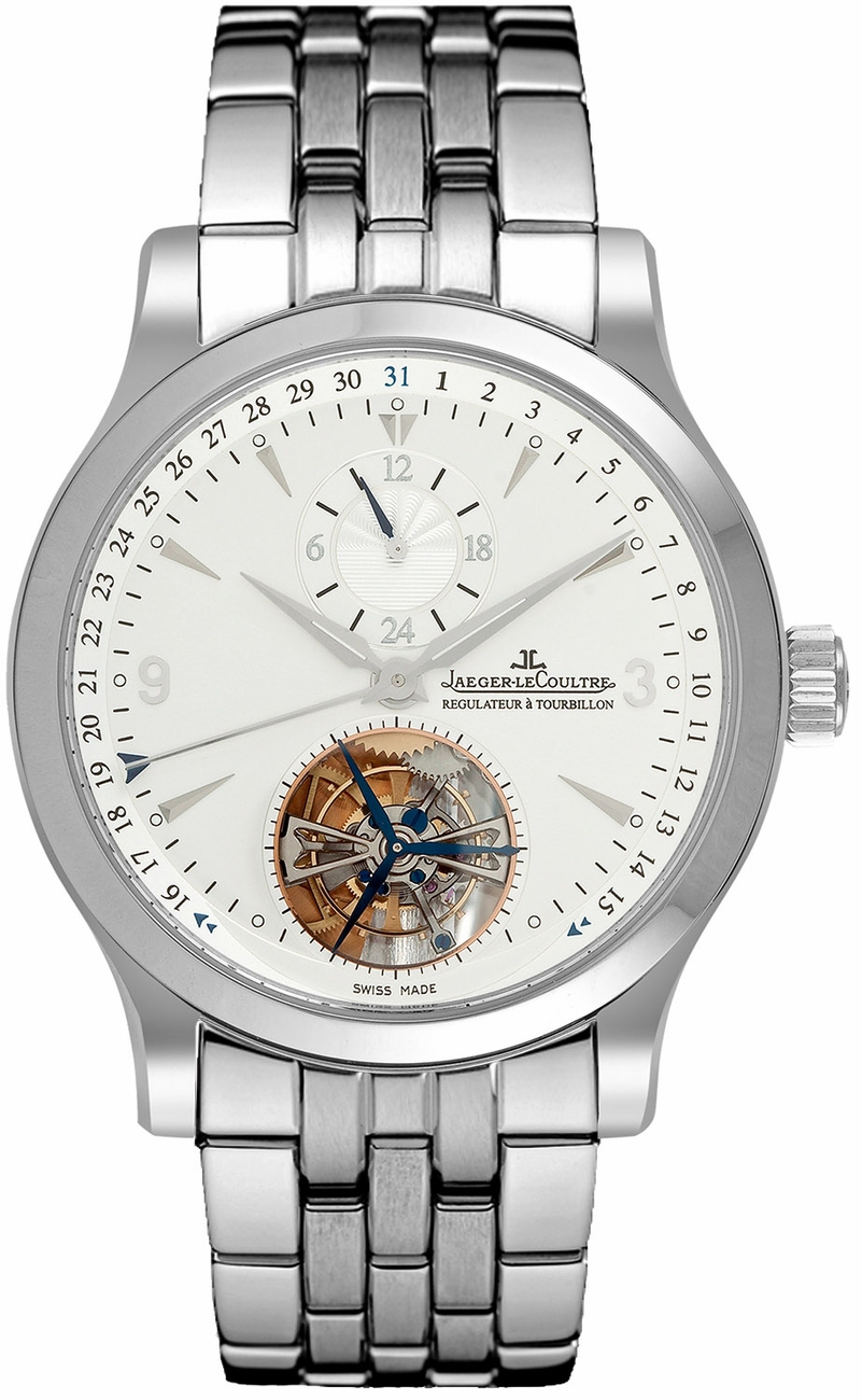 Jaeger LeCoultre Master Watches Mens Silver Self winding Automatic Q1658120 Watch