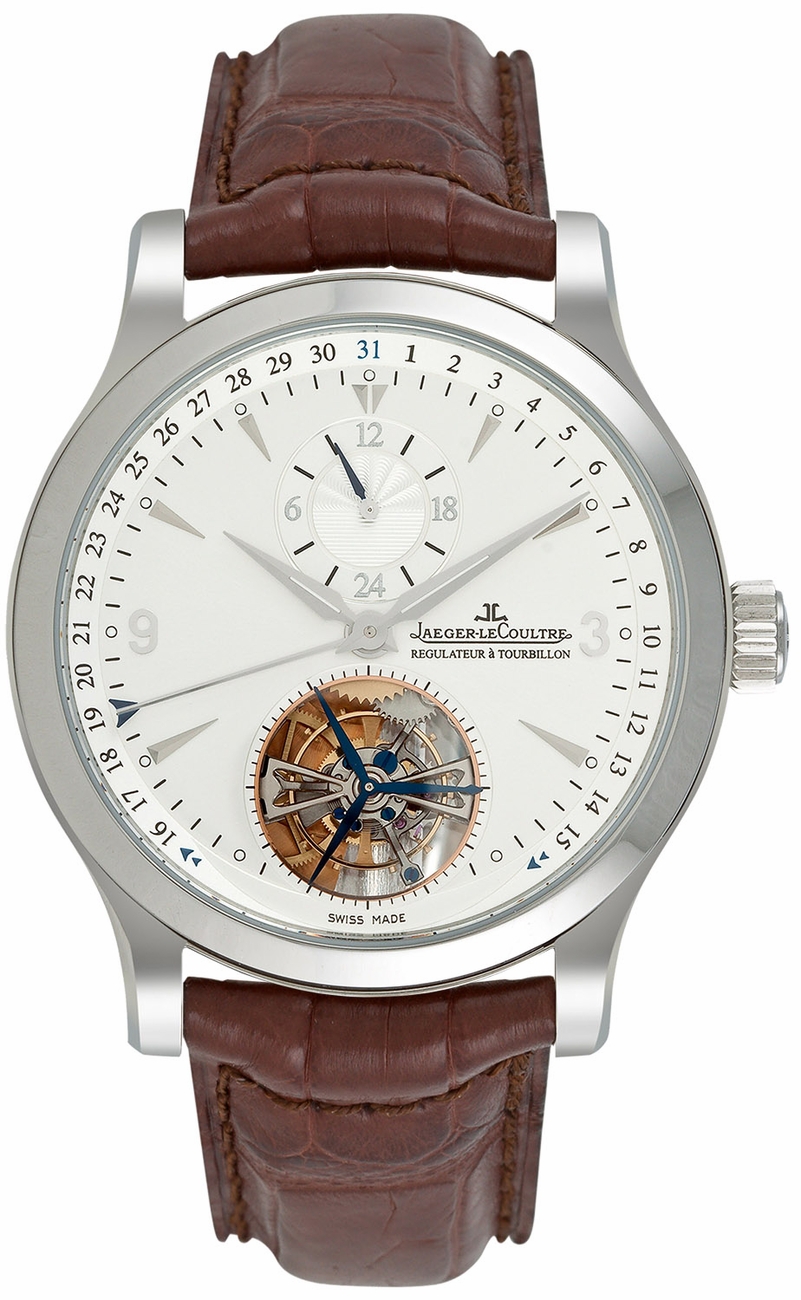 Jaeger LeCoultre Master Watches Mens Silver Self winding Automatic Q1658420 Watch