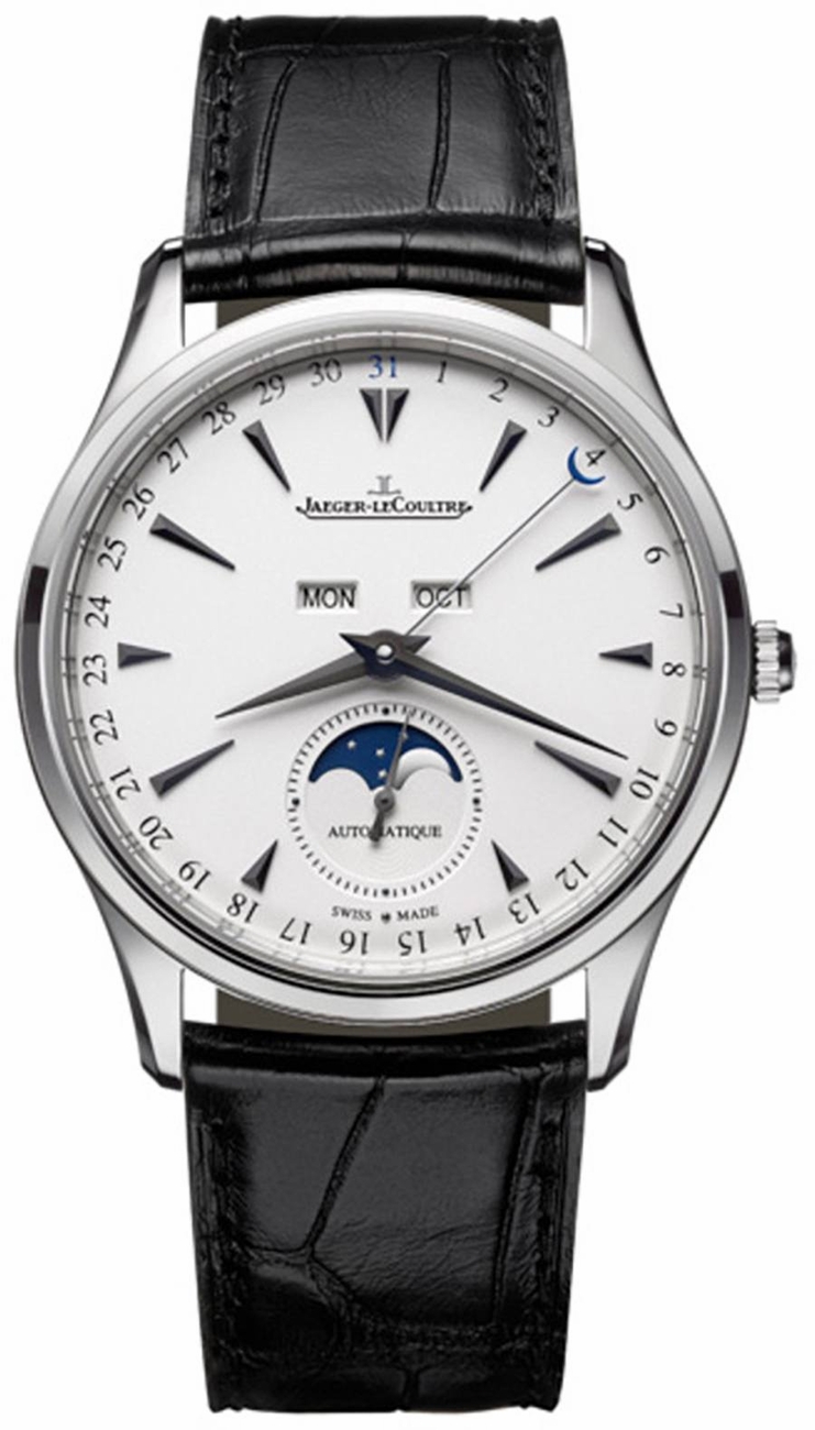 Jaeger LeCoultre Master Watches Mens Silver Self winding Automatic Q1263520 Watch
