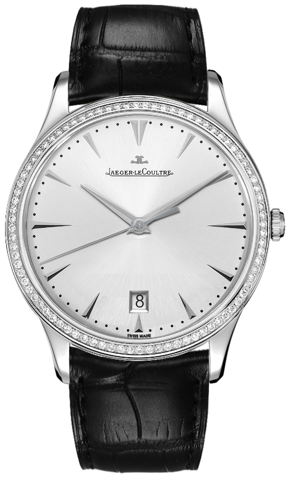 Jaeger LeCoultre Master Watches Mens Silver Self winding Automatic Q1283501 Watch