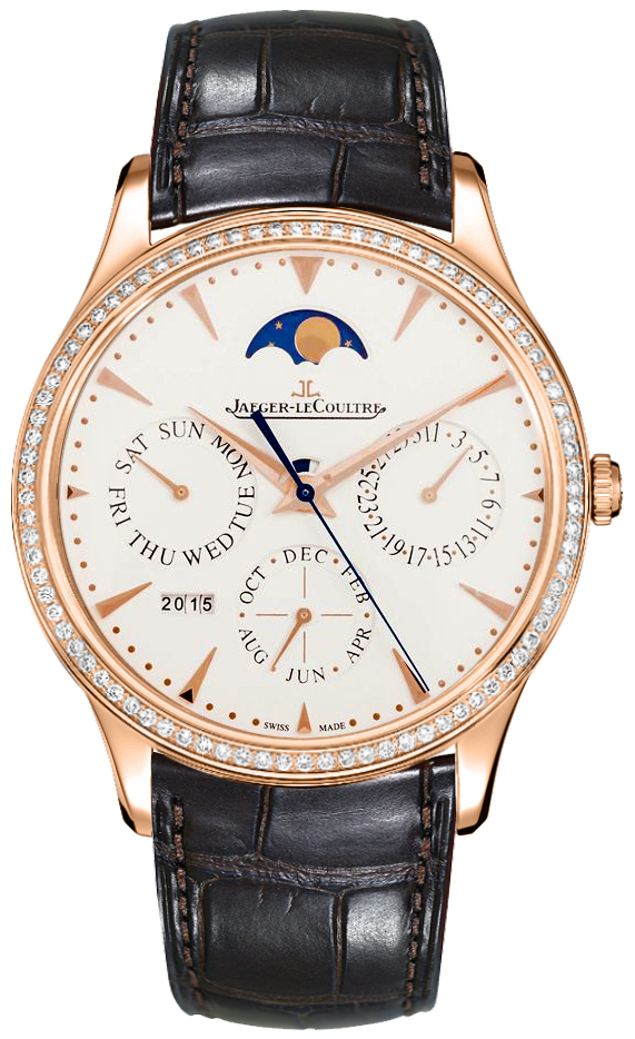 Jaeger LeCoultre Master Watches Mens Silver Self winding Automatic Q1302501 Watch