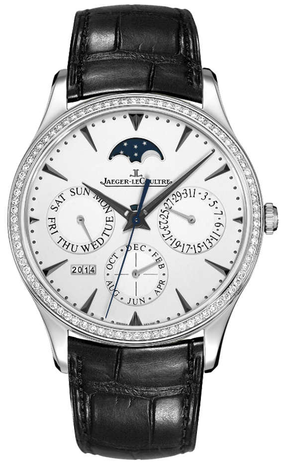 Jaeger LeCoultre Master Watches Mens Silver Self winding Automatic Q1303501 Watch