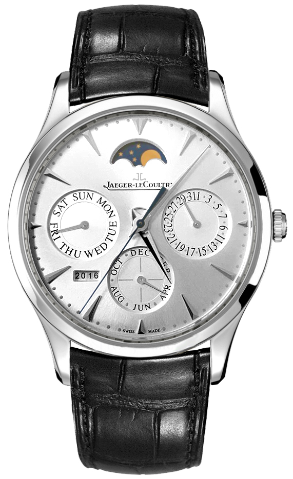 Jaeger LeCoultre Master Watches Mens Silver Self winding Automatic Q130842J Watch