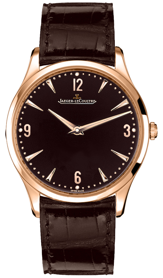 Jaeger LeCoultre Master Watches Mens Chocolate Brown Self winding Automatic Q1342550 Watch