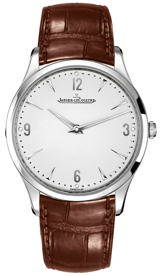 Jaeger LeCoultre Master Watches Mens Silver Manual Winding Q1348420 Watch