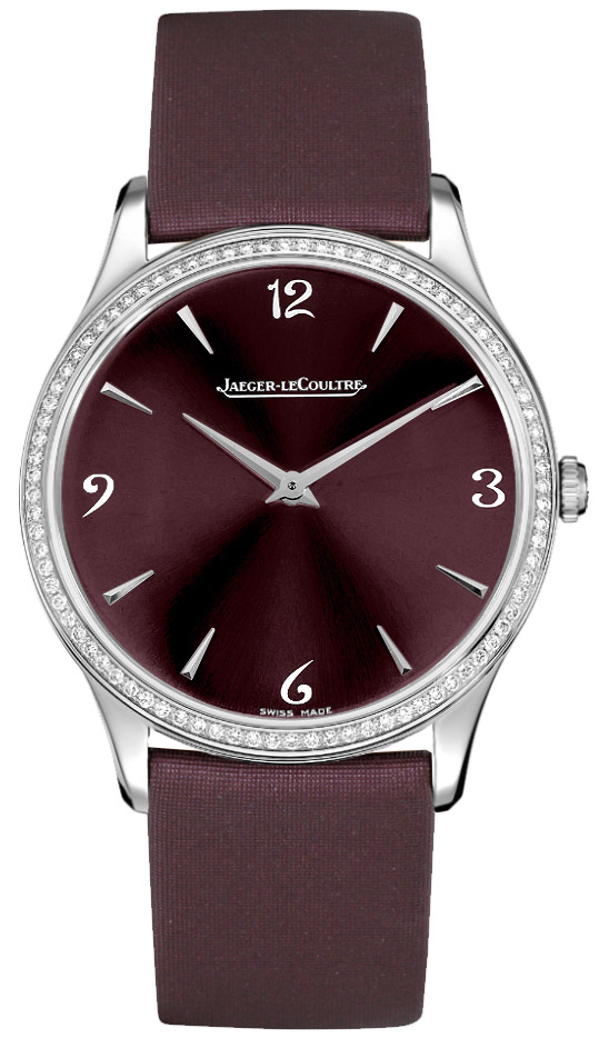 Jaeger LeCoultre Master Watches Ladies Burgundy Red Manual Winding Q1458402 Watch