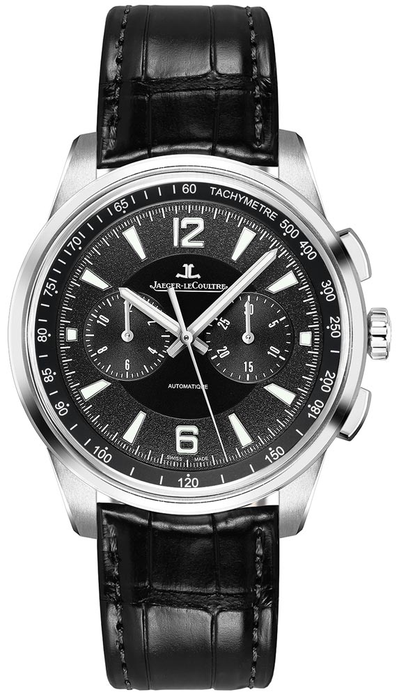 Jaeger LeCoultre Polaris Watches Mens Black Self winding Automatic Q9028470 Watch