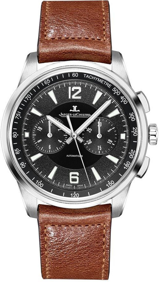 Jaeger LeCoultre Polaris Watches Mens Black Self winding Automatic Q9028471 Watch