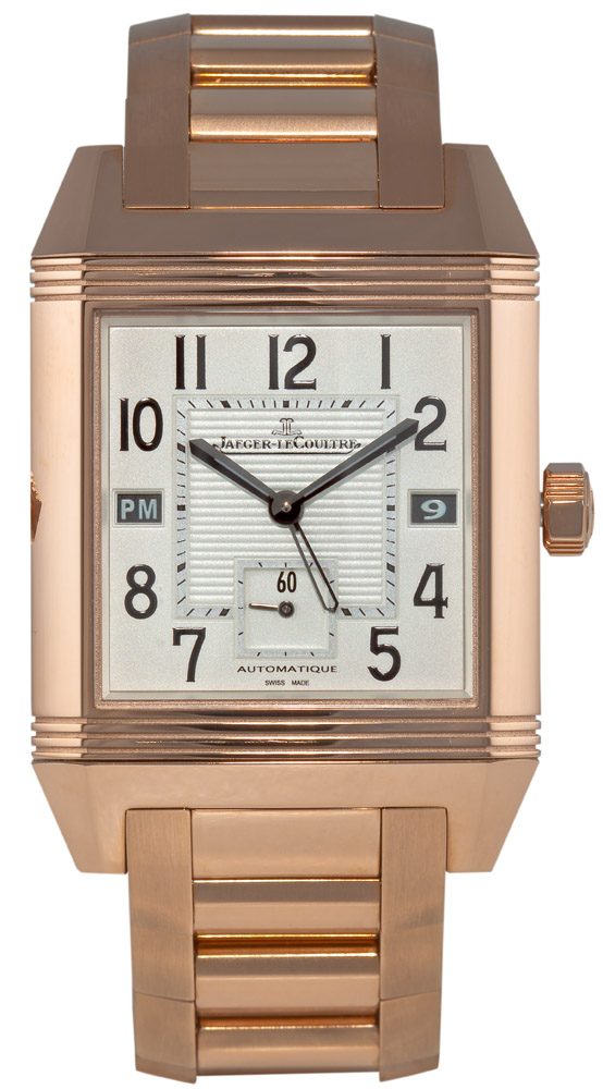Jaeger LeCoultre Reverso Watches Mens Silver Manual Winding Q7002120 Watch
