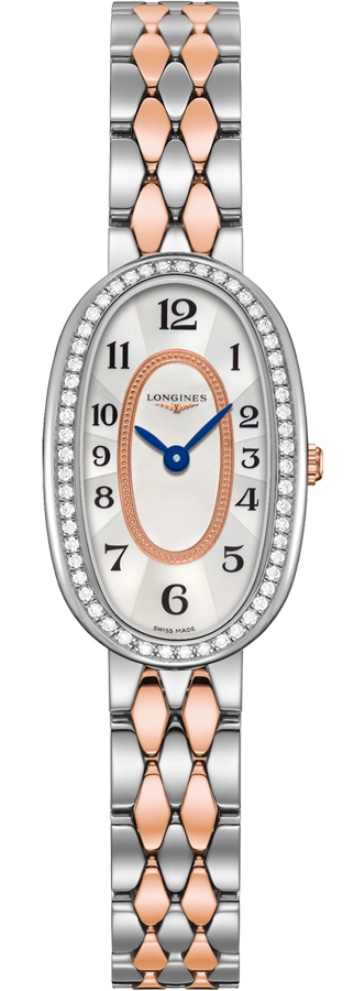 Longines Symphonette Watches Ladies White Mother of Pearl Battery Operated Quartz L23055887 Watch