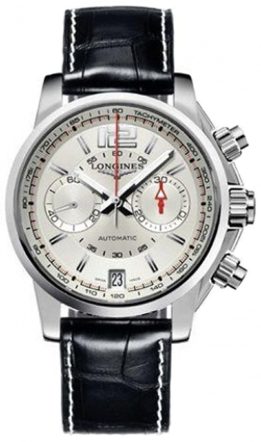 Longines Admiral Watches Mens Silver Self winding Automatic L36664762 Watch