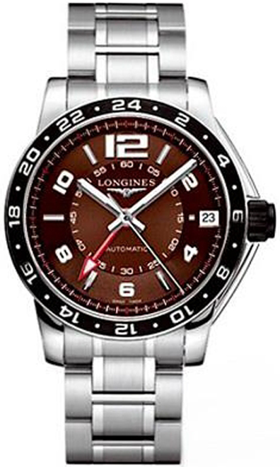 Longines Admiral Watches Mens Brown Self winding Automatic L36684666 Watch